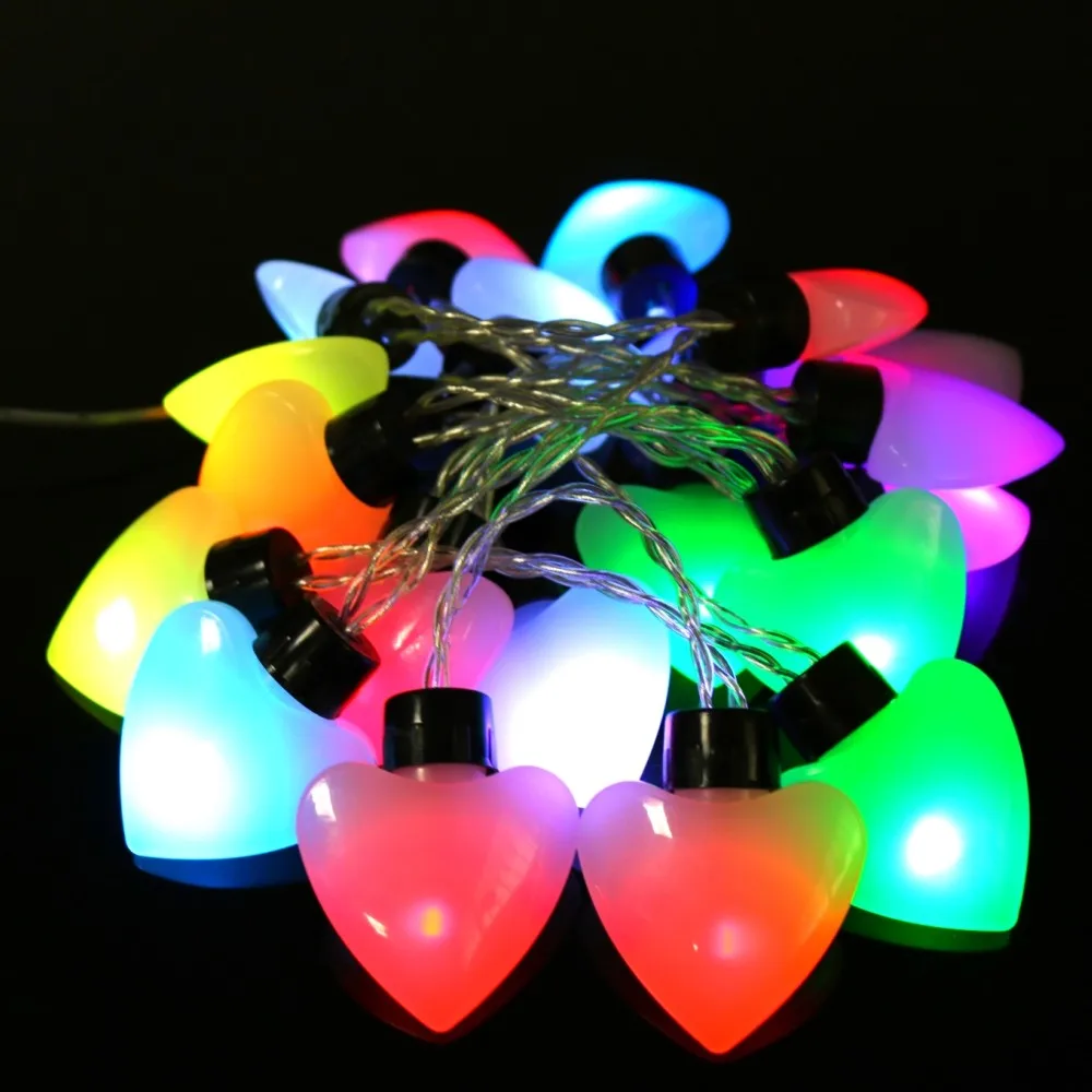 Valentine's day love fairy tale lights USB led lights string 16 color love Christmas wedding dress multi-color