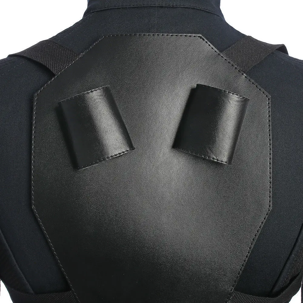 Avengers Infinity War Black Widow Costume Carnival Halloween Superhero Black Widow Jumpsuit Cosplay Natasha Romanoff Costume (14)