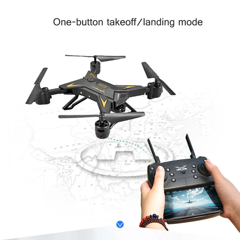 

Folding Drone WIFI Remote Control Quadcopter Drone 20 Minutes Flying Time AN88