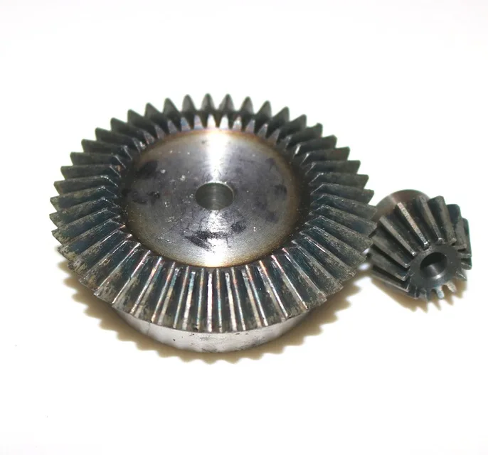 

1.5M-15T/45T- 1:3 Umbrella gear steel 45 surface hardening bevel gear-Dimaeter:24/69mm