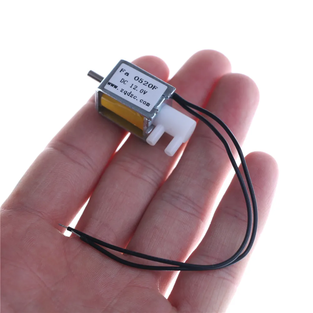 2 Position 3 Way Electric Mini Micro Solenoid Valve Air Gas Release