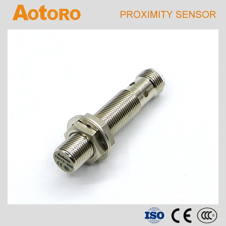 Индуктивный бесконтактный датчик TRC12 2DN с разъемом|sensor limit switch|sensor switchsensor sensor |