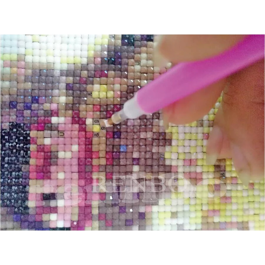 5 шт. Алмазная вышивка 5D DIY картины пляжная Кокосовая Магнолия цветок Будда 3D
