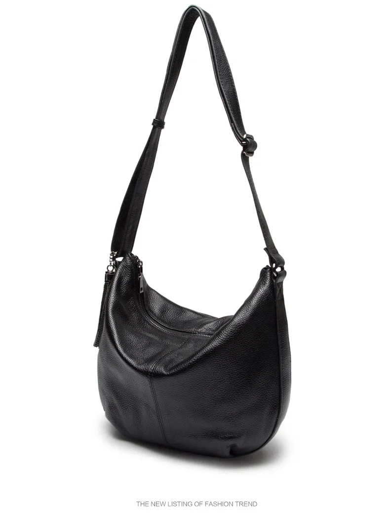 Дизайнерские модные высококачественные кожаные женские дизайнерские сумки Хобо кисточка натуральная кожа воловья кожа сумки через плечо
