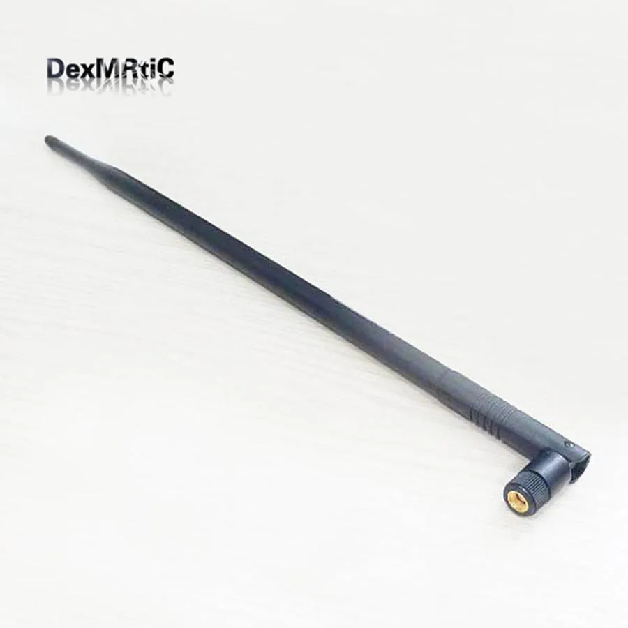 100 шт. Wifi антенна 2,4 ГГц 10dbi с высоким коэффициентом усиления Omni RP-SMA разъем для маршрутизатор сети карты Новая wifi маршрутизатор