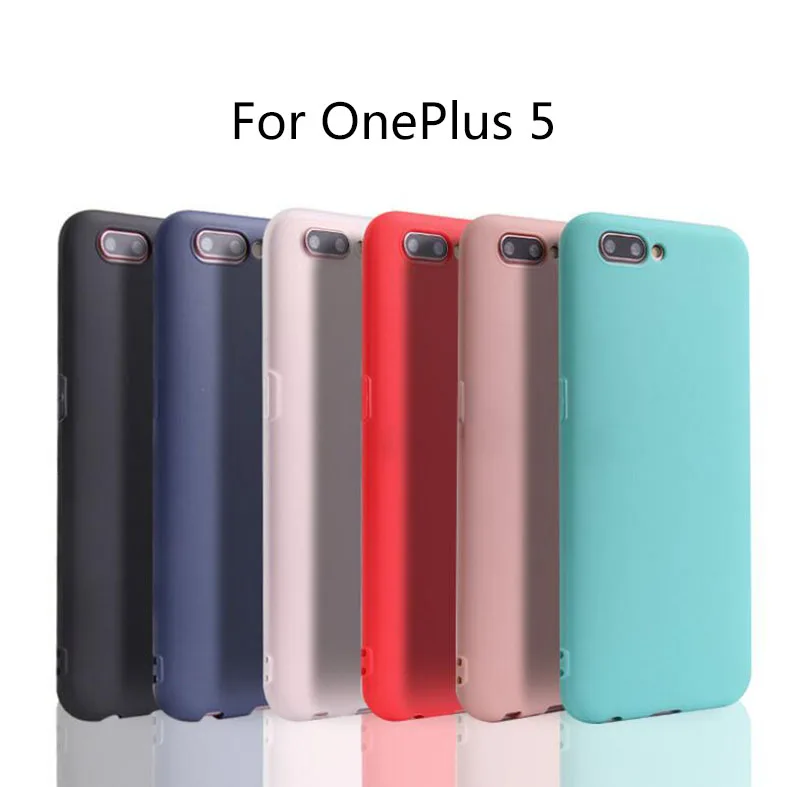 OnePlus 5 5T Silicone TPU soft Ricestate Brand case For