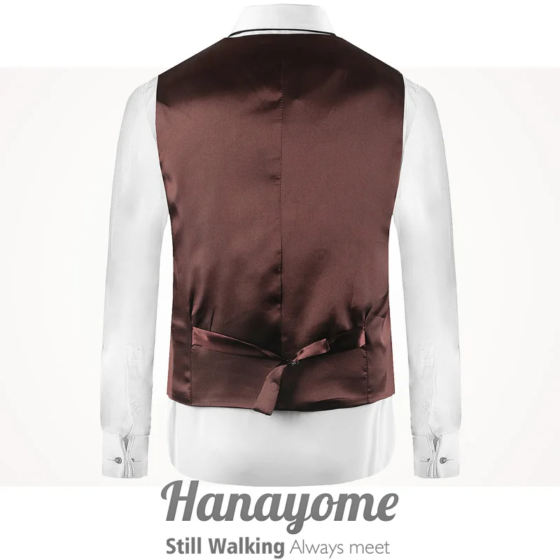 Men Fashion 2017 New Business Casual Waistcoat Slim Fit Coat Grid Plaid Men Suit Vest Tops Jacket Vintage Clothing VS44