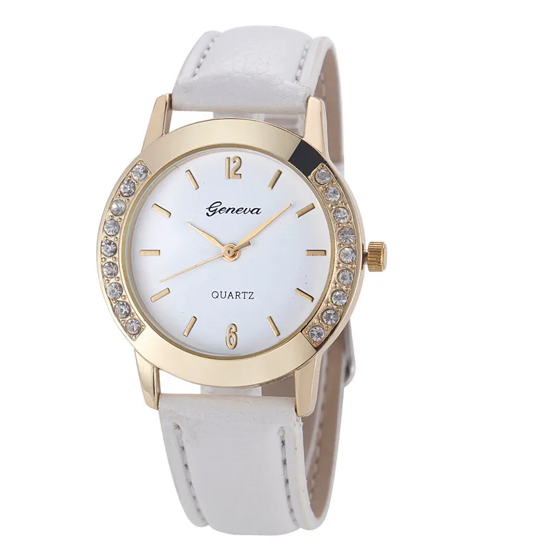 Geneva Wrist font b Watches b font Women font b Watches b font 2016 Famous Brand