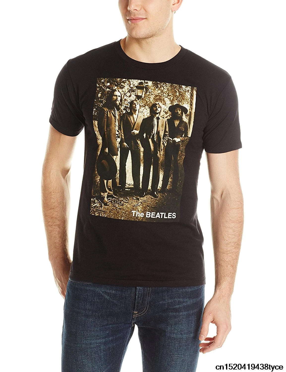 t shirt beatles homme