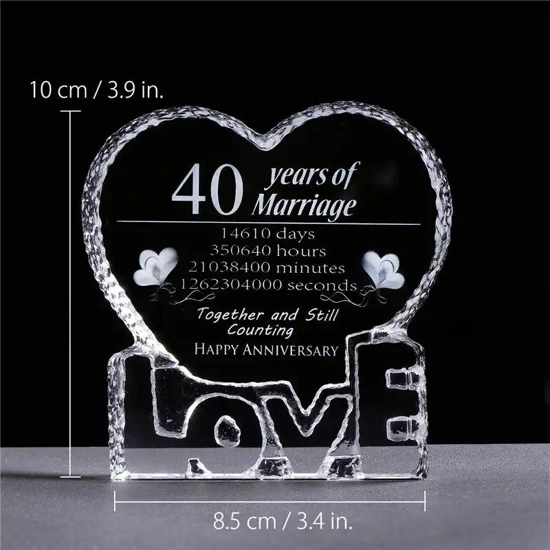 gift for husband 40th anniversary
