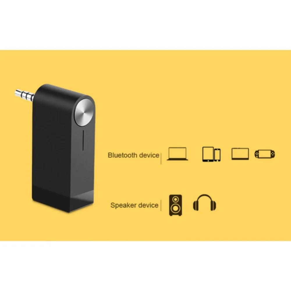 Bluetooth Receiver 4 2 Wireless Bluetooth Audio Receiver 3 5mm Car Aux Bluetooth Adapter for Speaker Headphone Hands free