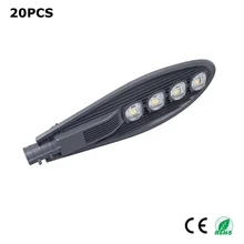 20 шт 200 W Светодиодный уличном фонарном уличная дорога парк-стрит Свет AC85-265V наружного освещения Водонепроницаемый IP65