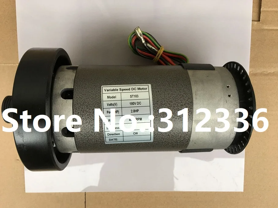 Быстрая доставка двигатель постоянного тока 2HP 2.0HP 180 в B = 45 мм или 65 подходит для