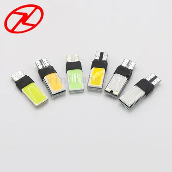

4PCS T10 W5W 194 168 LED COB Canbus Side Wedge Light Bulb Auto Car Parking Lamp 12V White Red Blue Ice Blue Pink Yellow