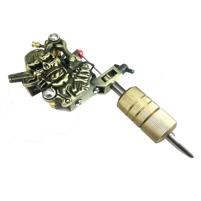 Black Copper Tattoo Machine Custom Tattoo Gun 32MM COILS SHADER LINER