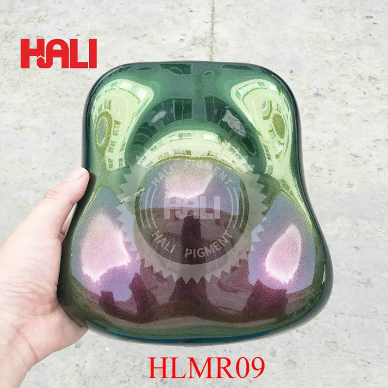 Оптический зеркальный порошковый хромированный пигментный пылезащитный блеск, автоматическая краска хамелеон, товар: HLMR02, Цвет: Золотой/желтый/красный, вес: 1 г