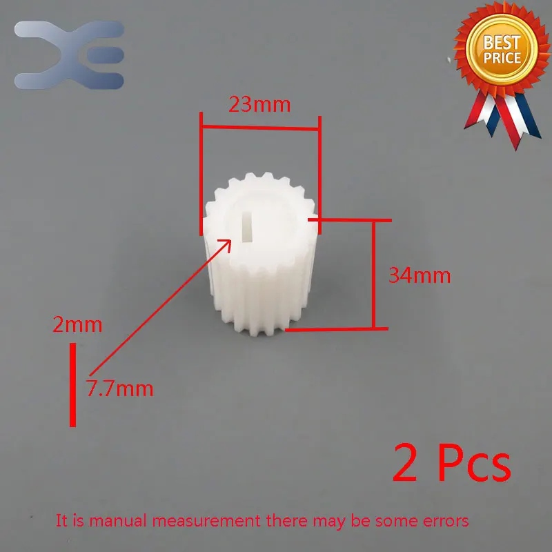 2 шт. высокое качество кухонного прибора части мясорубки части зубов 18 пластиковый втулка винт