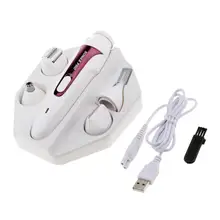 Электрический USB эпилятор для лица Бритва для зоны бикини бритва триммер-эпилятор