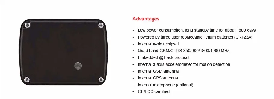 Автомобильный gps трекер 1500 мАч аккумулятор 1800 день в режиме ожидания Queclink Hibernating Asset GL500 автомобильный GSM gps трекер грузовик пользователя