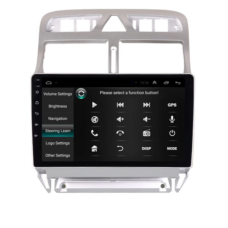 Best Android 8.1 2.5D IPS Screen Car DVD Video Player GPS Navigation Multimedia For peugeot 307 Radio 2004 2005 2006-2010 2011 2013 1