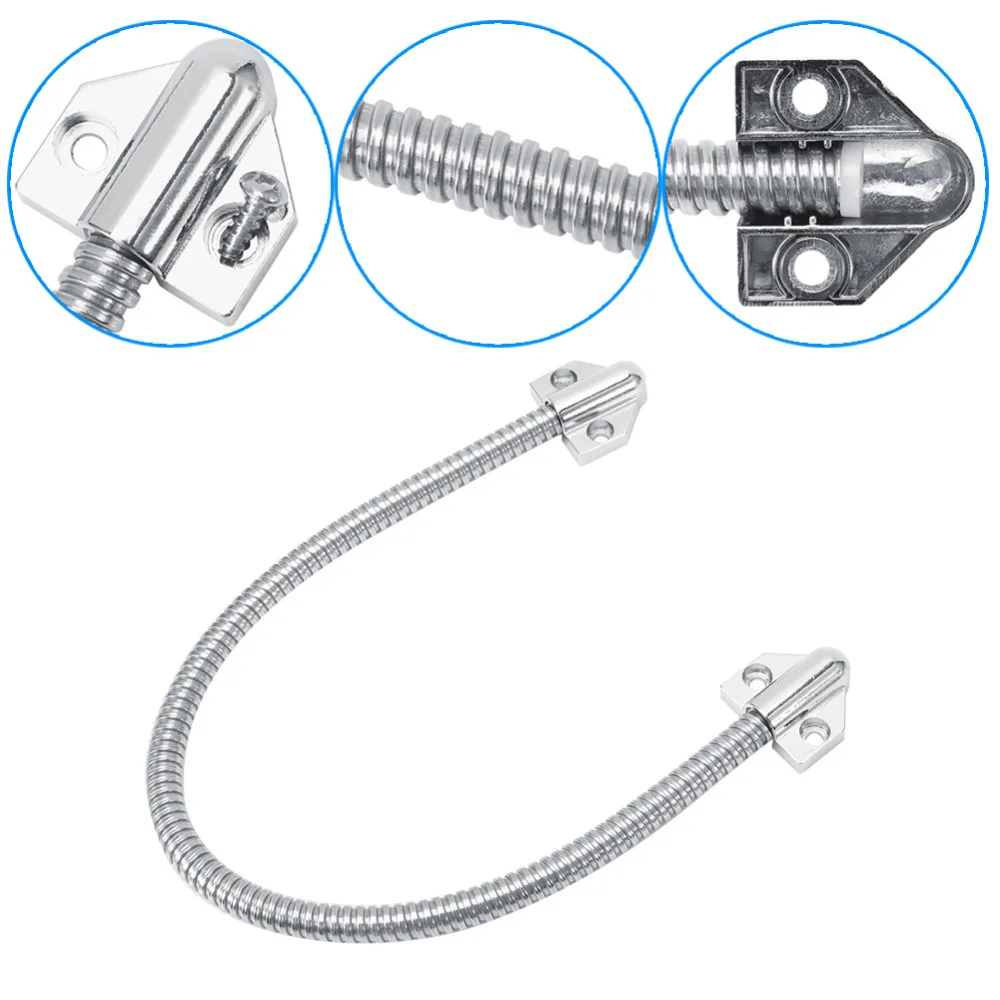 1 шт. 40 см длинная дверная петля с концами для открытого врезного монтажа защитный провод кабель