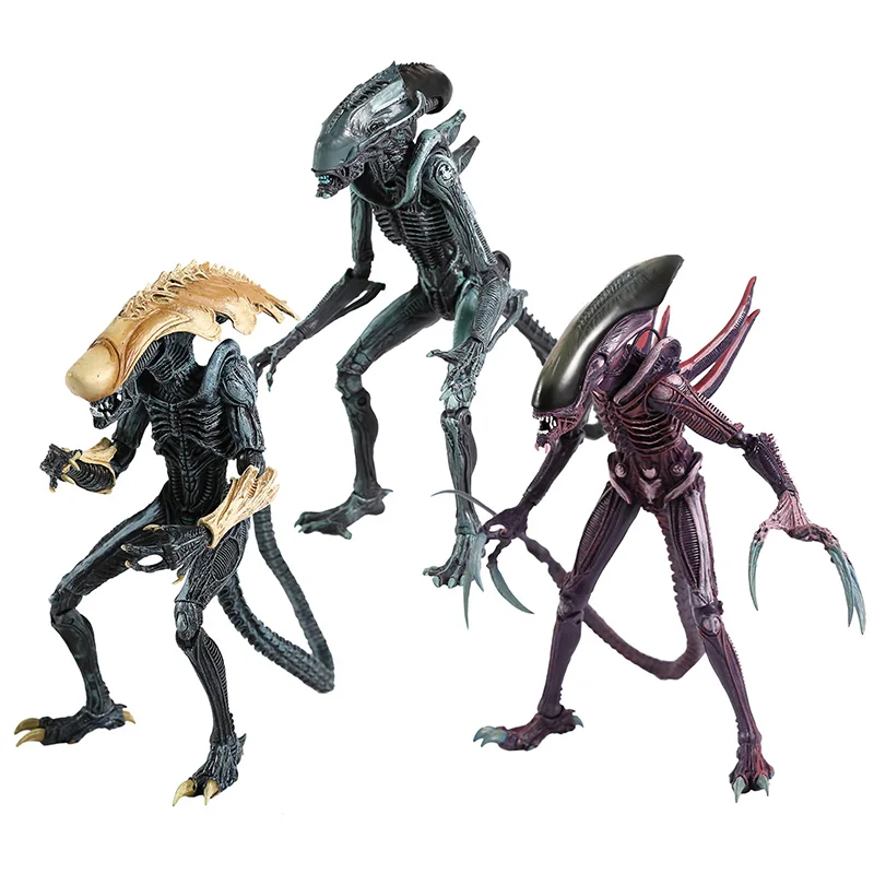 NECA AVP Alien VS. Хищник паутинной/куколки/бритвы когти 7 &quotПВХ движущаяся фигурка