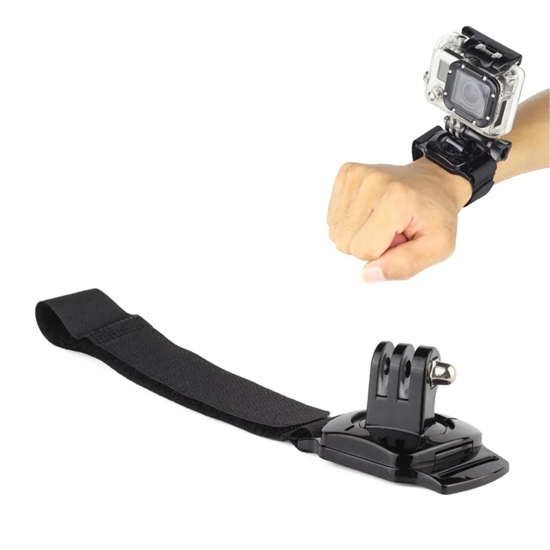Promo RFD 360 Degrees Armlet Hand Wrist Band Arm Shell Strap with Adapter Mount for GoPro Hero 7/6/5/4/3/3+/2/1 for SJCAM Xiaomi Yi 