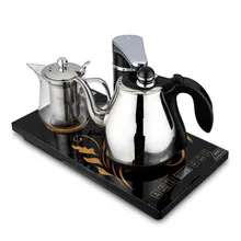 Полностью автоматический электрический чайник для воды комплект 304 из нержавеющей стали, теплоизолирующая сохранение чайный набор для подогрева