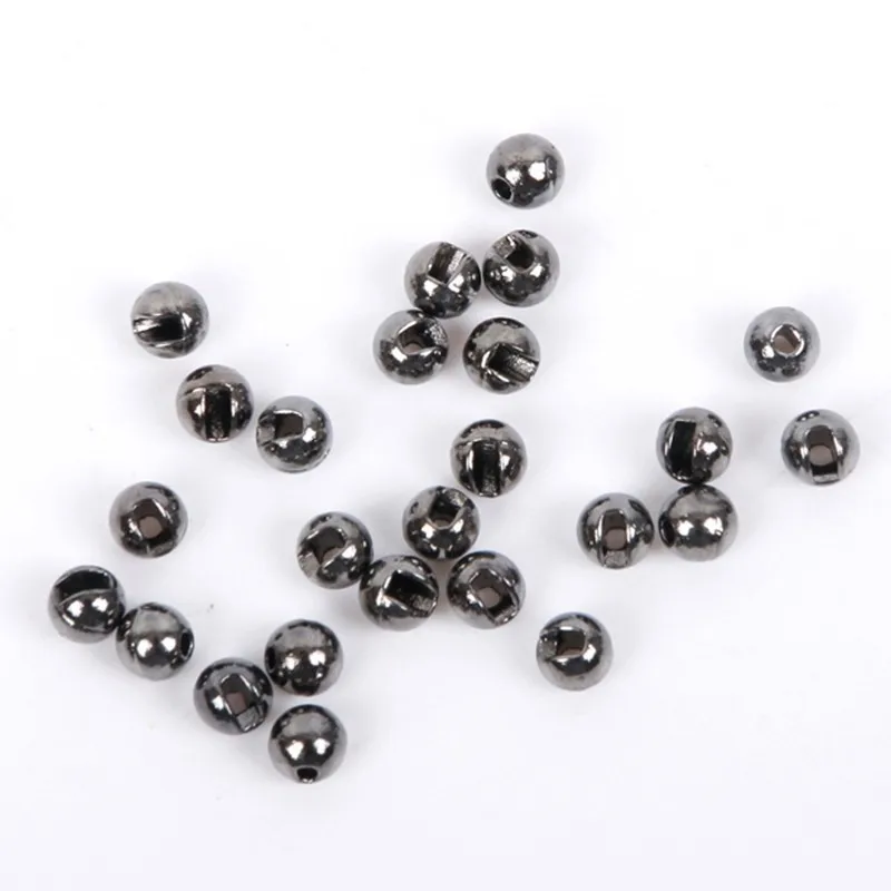 3.3mm 1//8/" 25 Tungsten Fly Tying Beads Silver