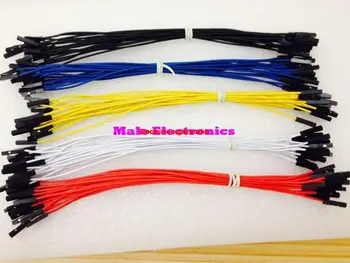 

wholesale 1000pcs\lot 20cm 2.54mm 1pin Female to Female jumper wire Dupont cable 5color