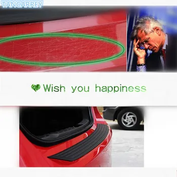 

Car Styling Rubber Bumper Protector Stickers For Alfa Romeo 147 156 159 166 Mito Porsche Cayenne Macan 911 Fiat 500 accessories