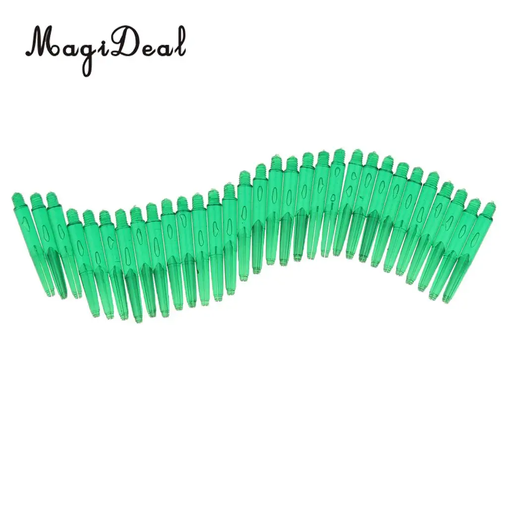 Indoor Game Pack of 30 Pcs 35mm 2BA Thread Plastic Nylon Soft Tip Darts Stems / Shafts Darts Replacement