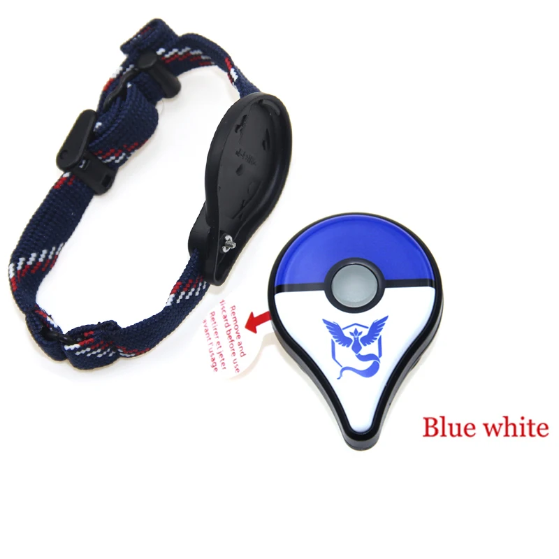 Автоматический захват для Pokemon GO Plus Bluetooth браслет часы игра игрушка умный Браслет для Pokemon GO Plus - Цвет: Auto Blue white