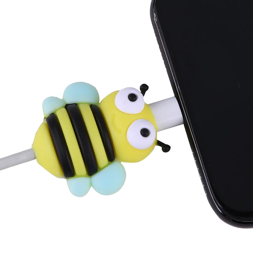 VOBERRY 14 шт. линия укуса для Iphone шнур намотки животных телефон защитный аксессуар мелких животных защита кабеля данных