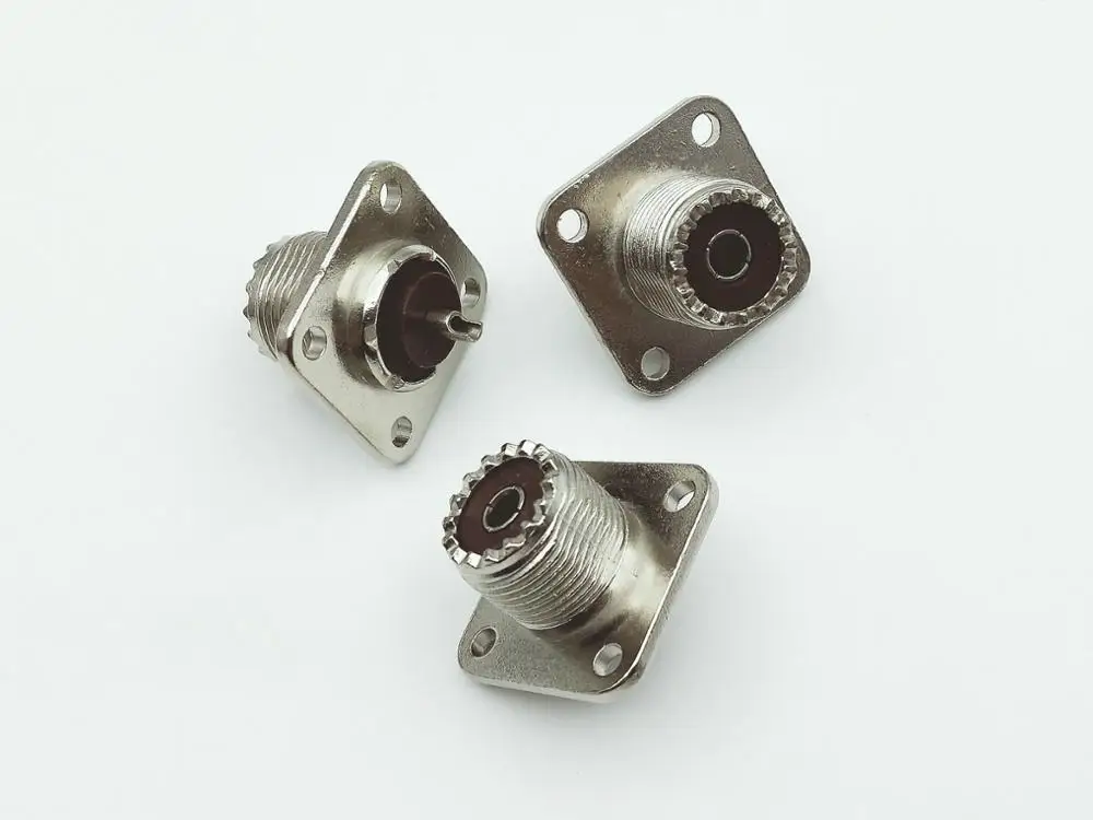 50 шт. UHF SO239 Женская фотопанель для фотоадаптера|mount|mount connectormount adapter |