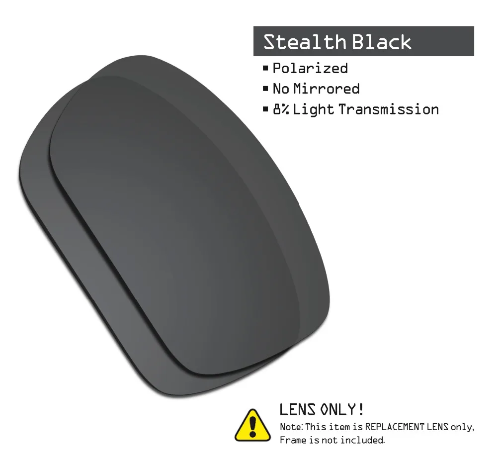 SmartVLT 2 пары поляризованных солнцезащитных очков Сменные линзы для Oakley Turbine Stealth
