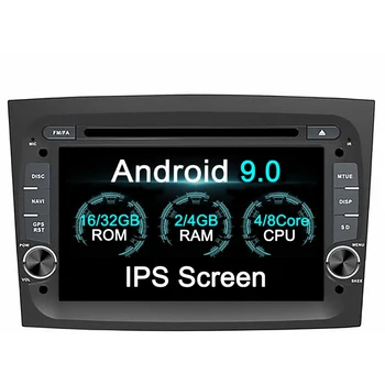 

4+32G Android 9.0 Octa Core DVD Player 2 Din Car Radio for FIAT DOBLO 2016 2017 2018 GPS Navigation 7 Inch IPS Screen Headunit