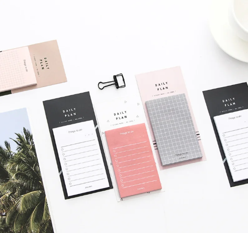 

Memo Pad 50 Sheets Stationery Sticky Notes Paper Stickers Scrapbooking Cute Quality Notebook Diy Stationery Kawaii Paper