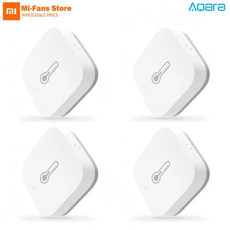 

Xiaomi Aqara Temperature Humidity Sensor Environment Air Pressure Mijia Smart Home Zigbee Wireless Control work Mi home hub D5 #