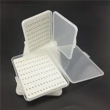 Треугольная коробка для рыболовных снастей из пенопласта, водонепроницаемая коробка для ловли нахлыстом, прочная компактная классификация, принадлежности для рыбалки, инструменты