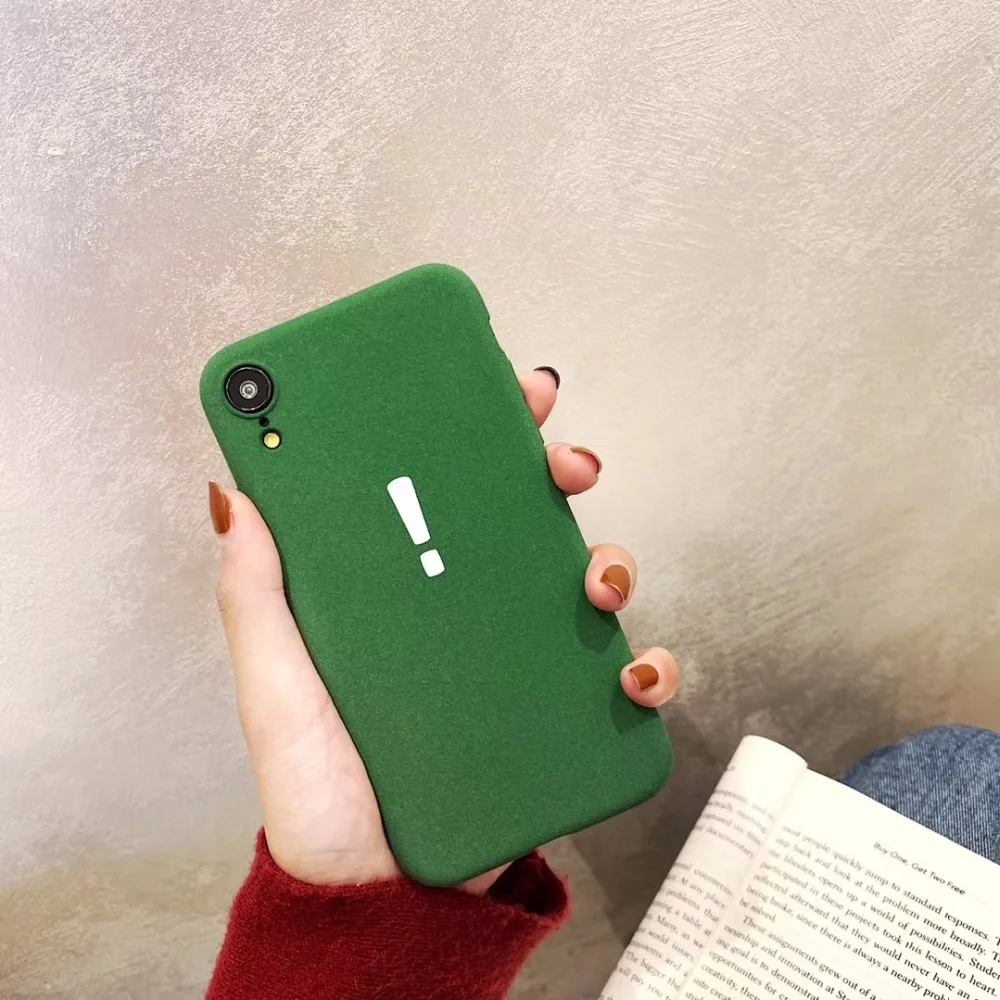 Symbol Total package side very soft TPU and Matte ultrathin For iphone 6 6p 7 7P X XS Max XR Back cover Phone Case |