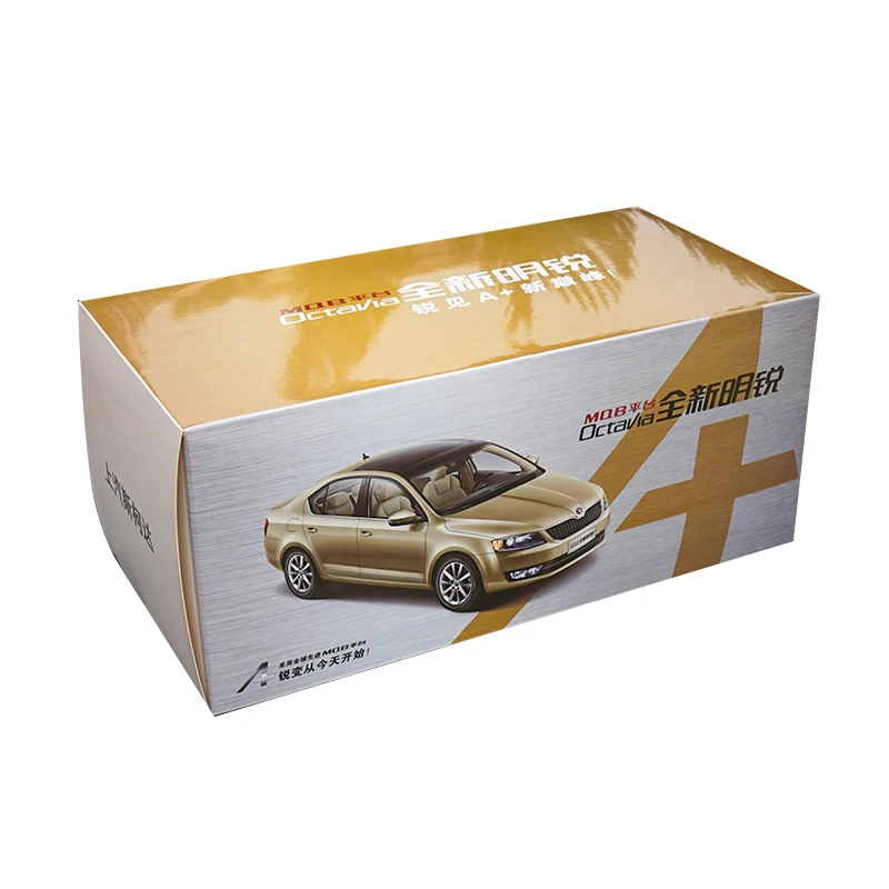 Новинка 1/18 Литые металлические модели автомобилей SKODA OCTAVIA игрушки для мальчиков