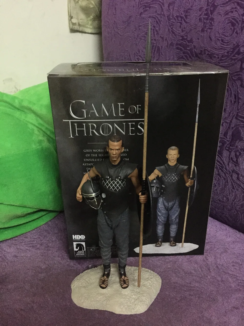 

ORIGINAL 2016 NEW Movies Game of Thrones Action Toy Figures Grey Worm Doll Vinyl figures Collection Toy PVC kids toys
