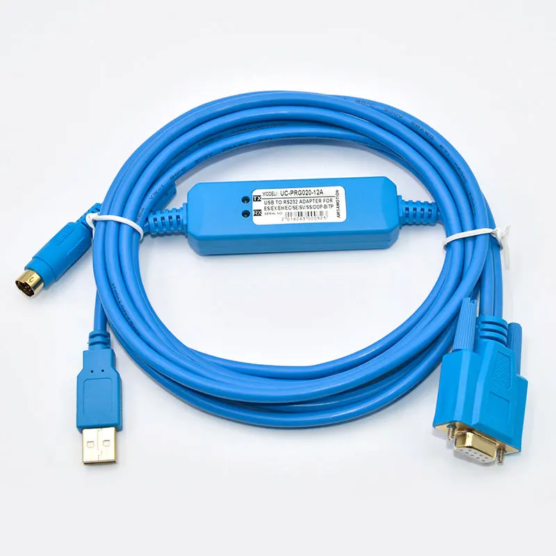 UC PRG020 12A AH DVP серии PLC DOP B HMI и TP текстовый дисплей кабель программирования