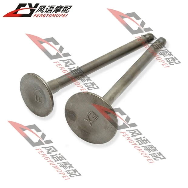 Free Shipping for Honda CA250 New intake valves and exhaust valves Motorcycle partsin Exhaust