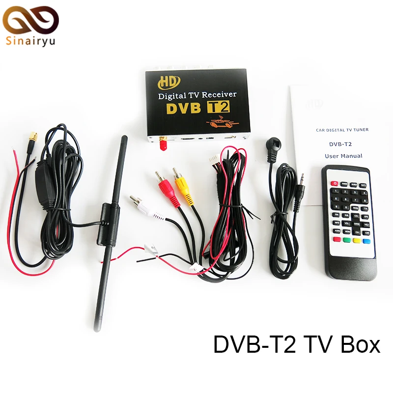 

H.264 60KM/H PVR DVB-T DVB-T2 MPEG-4 Digital TV Box for Car DVD Multimedia Player Head Unit For Android 5.1 6.0 DVD Player