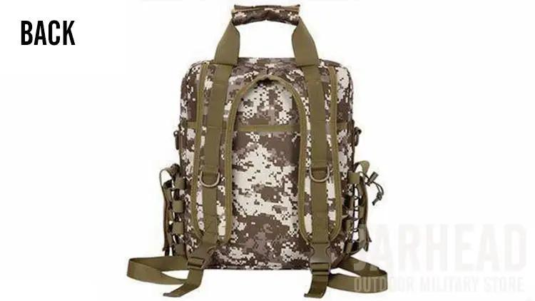 Военный Тактический камуфляжный рюкзак, водонепроницаемая сумка для ноутбука, сумка для компьютера, спортивная сумка на плечо для альпинизма, велоспорта