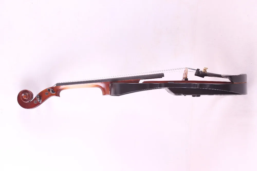 Новинка 4/4 электрическая скрипка Solidwood мощный звук Большой Джек маленький мастер