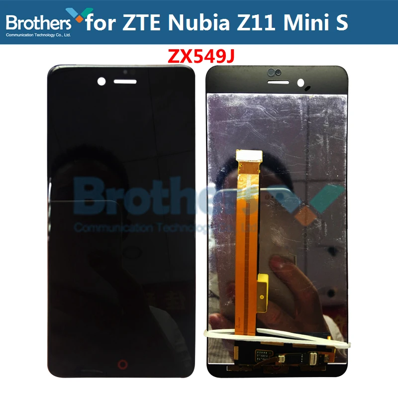 ЖК-дисплей и сенсорный датчик для ZTE Nubia Z11 Mini S ZX549J | Мобильные телефоны аксессуары