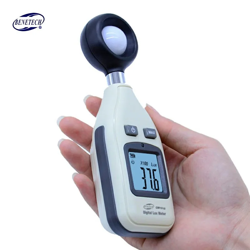 

BENETECH GM1010 Split Light Luxmeter Meters 0- 20000 Lux Digital Illuminometer Luminometer Photometer Lux/FC LM Tester